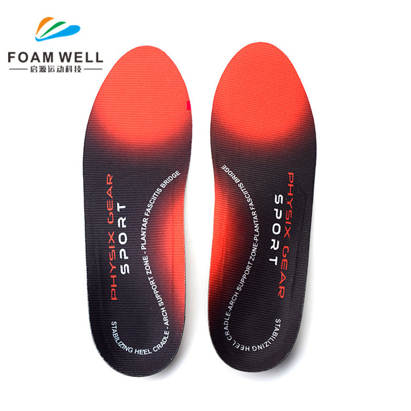 Best selling wholesale sport running shock absorption gel shoe insole for men
