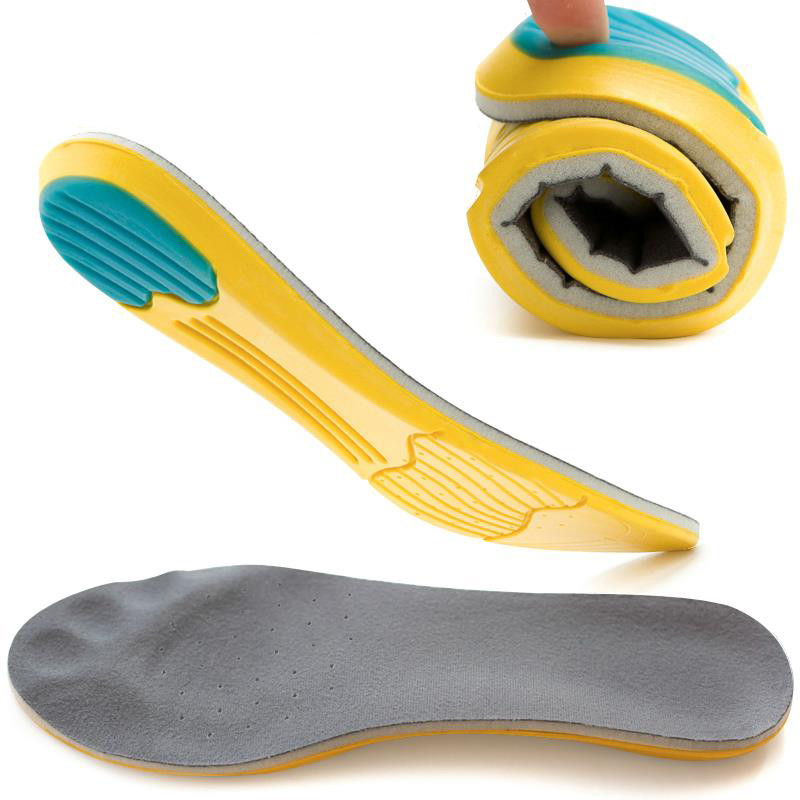 Sport Breathable Cushion Plantar Fasciitis high quality eva  memory foam shoe insole