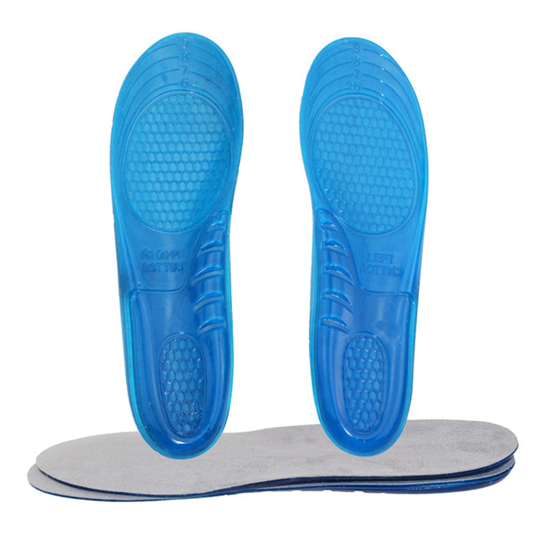 Non-Slip sport arch support comfort gel  silicone pu foam insole  for Feet Care pain relief
