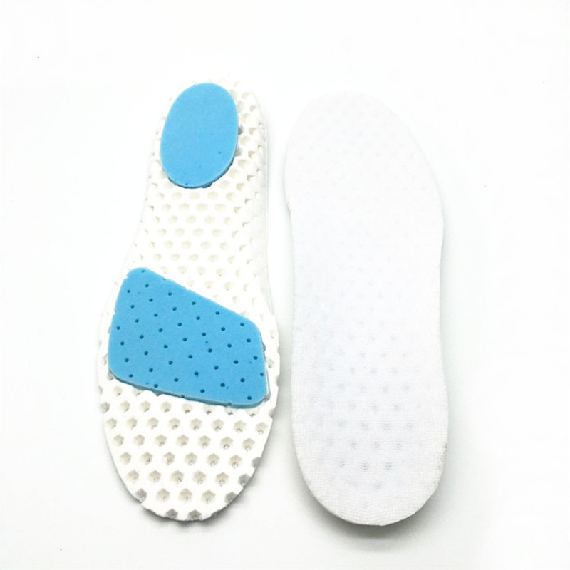 2020 New sports full pad men and women shock absorption logo customized moldable EVA LATEX insole